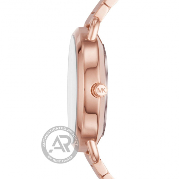 Michael Kors Portia Crystals Rose Gold Stainless Steel Bracelet MK3841