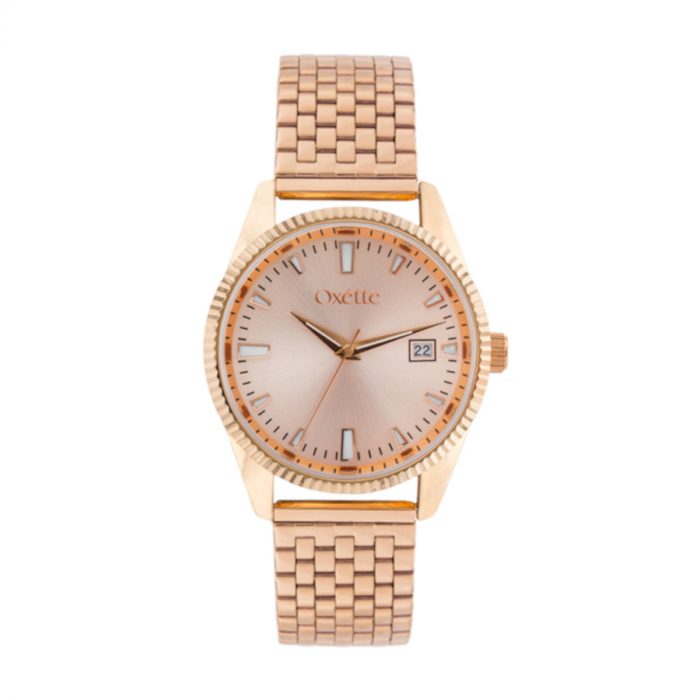 Oxette Rose Gold Stainless Steel Bracelet 11X05-00540