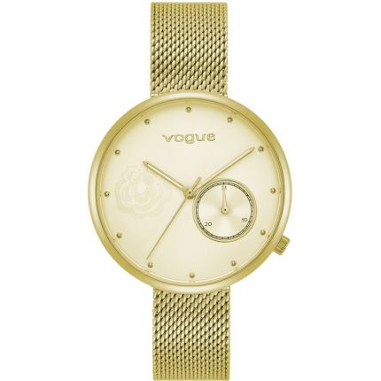 VOGUE FIORE GOLD STAINLESS STEEL BRACELET