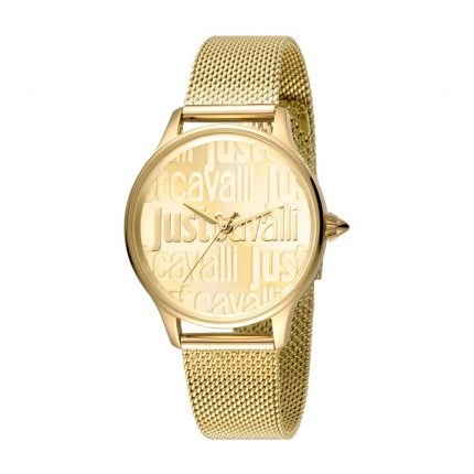 JUST CAVALLI RELAXED GOLD STAINLESS STEEL BRACELET