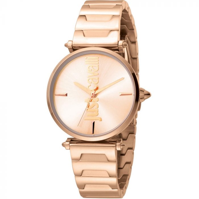 JUST CAVALLI RELAXED ROSE GOLD STAINLESS STEEL BRACELET