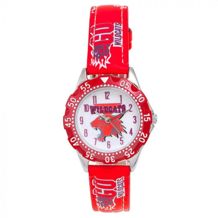 DISNEY CHILDRENS HIGH SCHOOL MUSICAL RED LEATHER STRAP