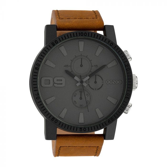 Oozoo Timepieces Brown Leather Strap C10064