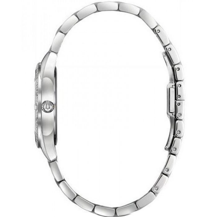 Bulova Diamond Stainless Steel Bracelet 96R228