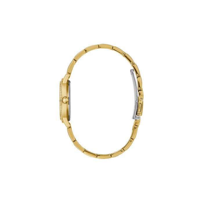 Guess Chelsea Crystals Gold Stainless Steel Bracelet W1209L2
