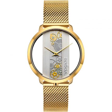 Vogue Telescopic Gold Stainless Steel Bracelet 2020610141