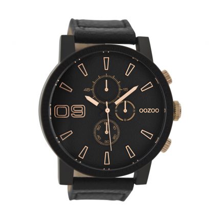 Oozoo Timepieces XXL Brown Leather Strap C9034