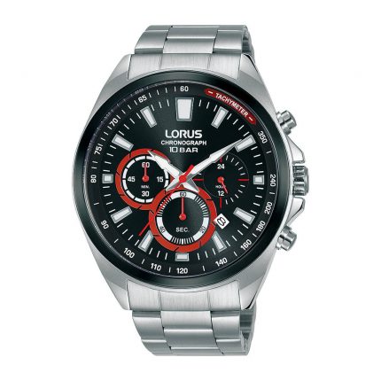 Lorus Sports Chronograph Stainless Steel Bracelet RT379HX9
