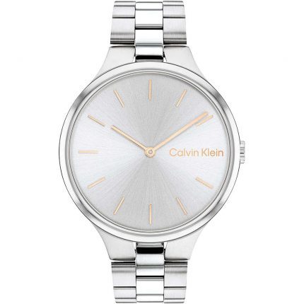Calvin Klein Linked Silver Stainless Steel Bracelet 25200128