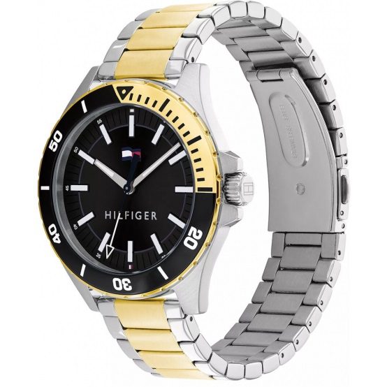 Tommy Hilfiger Logan Two Tone Stainless Steel Bracelet 1792013