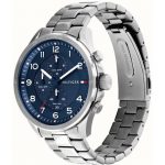 Tommy Hilfiger Axel Dual Time Stainless Steel Bracelet 1792007
