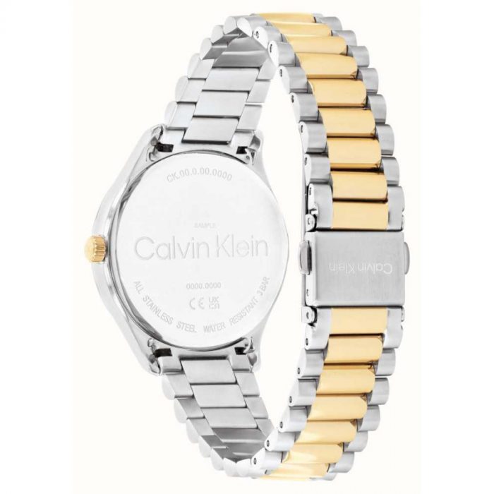 Calvin Klein Iconic Two Tone Stainless Steel Bracelet 25200167