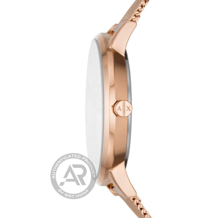 Armani Exchange Lola Rose Gold Stainless Steel Bracelet AX5573