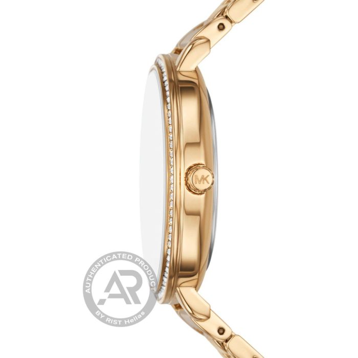 Michael Kors Pyper Crystals Gold Stainless Steel Bracelet MK4666