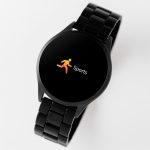 Reflex Active Series 04 Black Stainless Steel Bracelet Smartwatch RA04-3000