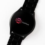 Reflex Active Series 04 Black Stainless Steel Bracelet Smartwatch RA04-3000