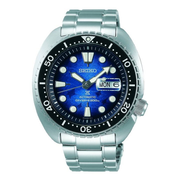 Seiko Prospex Divers "Turtle" Save The Ocean Automatic Stainless Steel Bracelet SRPE39K1F