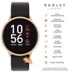 Radley London Series 05 Black Leather Strap Smartwatch RYS05-2104-INT