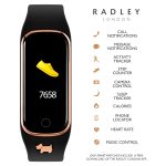 Radley London Series 08 Black Leather Strap Smartwatch RYS08-2084-INT