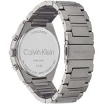 Calvin Klein Dual Time Anthracite Stainless Steel Bracelet 25200304