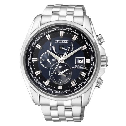 Citizen Eco-Drive Radio Controlled Stainless Steel Bracelet AT9030-55L
