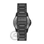 Armani Exchange Banks Multifunction Black Stainless Steel Bracelet AX1738