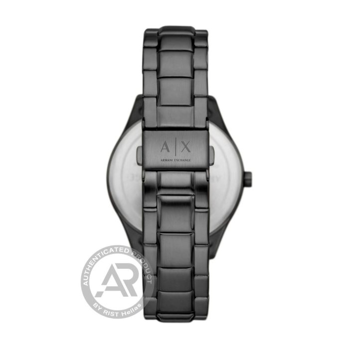 Armani Exchange Dante Multifunction Black Stainless Steel Bracelet AX1867