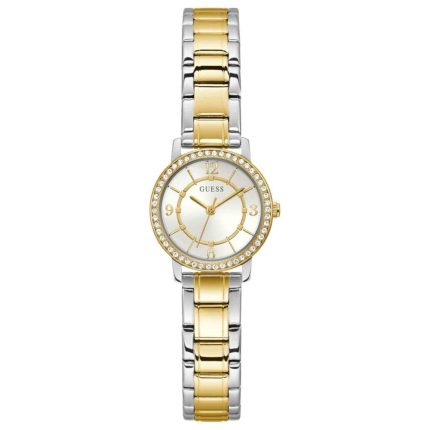 Guess Melody Crystals Two Tone Stainless Steel Bracelet GW0468L4