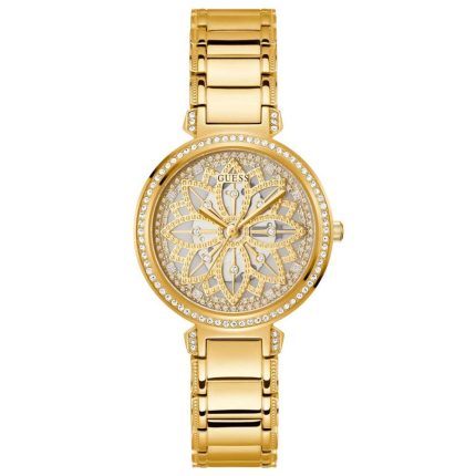 Guess Lily Crystals Gold Stainless Steel Bracelet GW0528L2