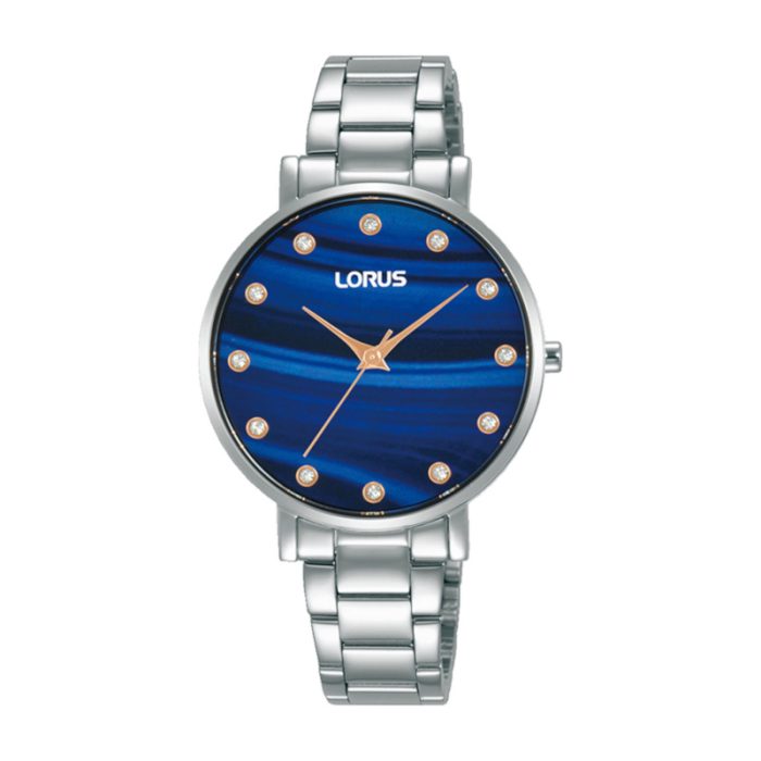Lorus Women Crystals Stainless Steel Bracelet RG227VX9