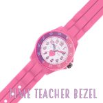 Tikkers Heart Pink Silicone Strap TK0003