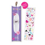 Tikkers Butterfly White Silicone Strap TK0052