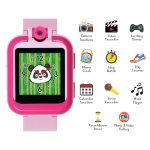 Tikkers Pink Silicone Strap Interactive Smartwatch & Headphone Set TKS02-0001