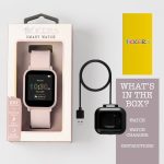 Tikkers Teen Nude Silicone Strap Smartwatch TKS10-0006