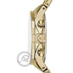 Armani Exchange Lady Banks Gold Stainless Steel Bracelet AX4327