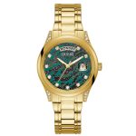 Guess Aura Crystals Gold Stainless Steel Bracelet GW0047L3