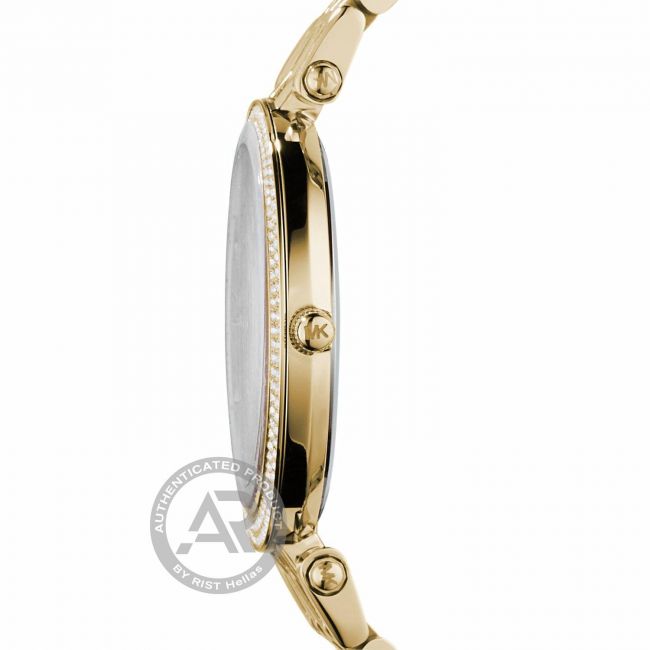 Michael Kors Darci Crystals Gold Stainless Steel Bracelet MK3191