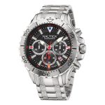 Nautica NST Silver Stainless Steel Chronograph NAPNSF204
