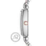 Emporio Armani Gianni T-Bar Crystals Two Tone Stainless Steel Bracelet AR11519
