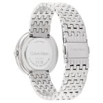 Calvin Klein Twisted Bezel Stainless Steel Bracelet 25200320