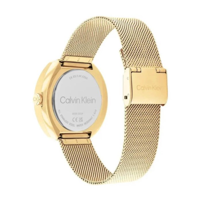 Calvin Klein Shape Gold Stainless Steel Bracelet 25200339
