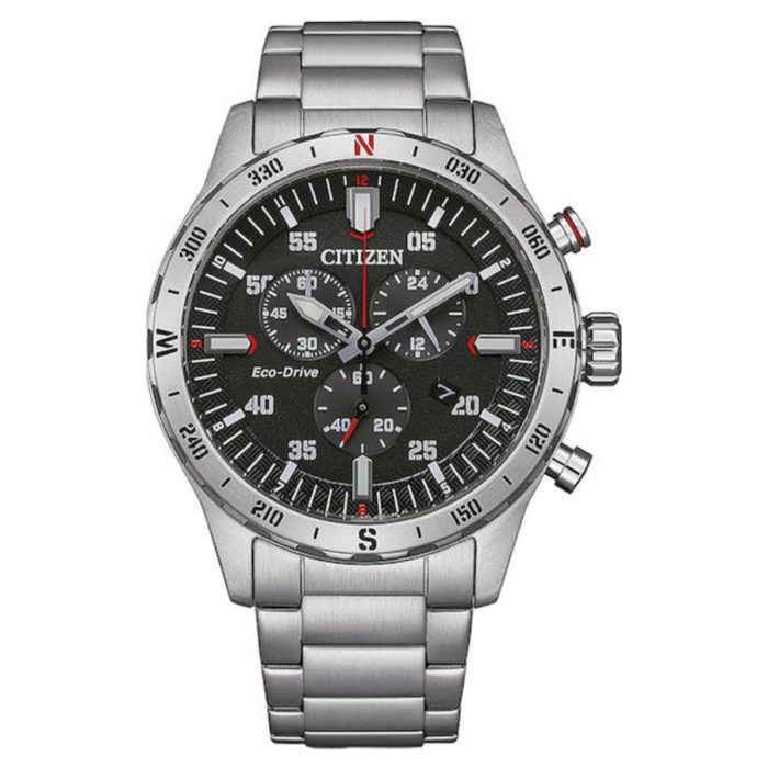 Citizen Eco-Drive Chronograph Stainless Steel Bracelet AT2520-89E