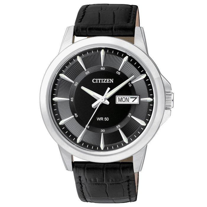 Citizen Classic Black Leather Strap BF2011-01EE