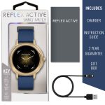 Reflex Active Series 25 Blue Rubber Strap Smartwatch RA25-2178