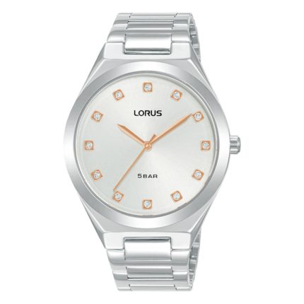 Lorus Women Crystals Stainless Steel Bracelet RG201WX9