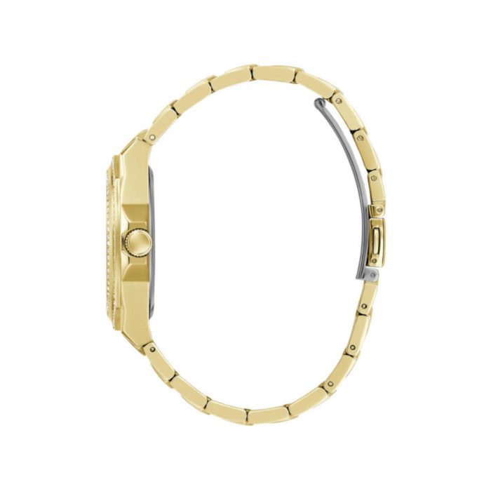 Guess Ritzy Crystals Gold Stainless Steel Bracelet GW0685L2