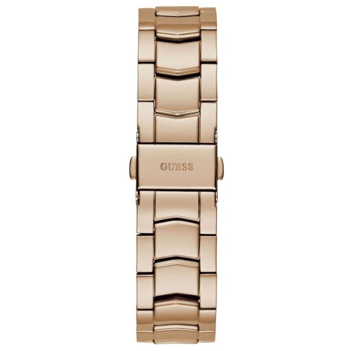 Guess Ritzy Crystals Rose Gold Stainless Steel Bracelet GW0685L3