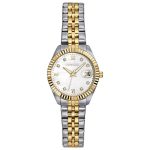 Gregio Mallory Petit Crystals Two Tone Stainless Steel Bracelet GR480040